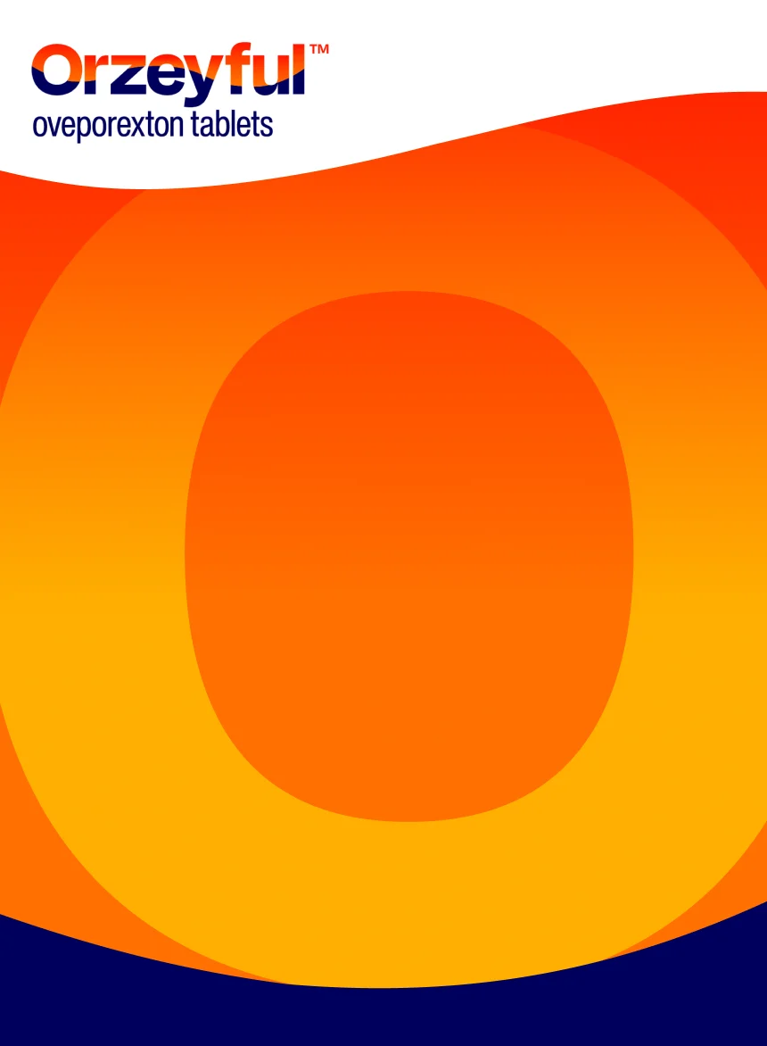 ORZEYFUL™ (oveporexton) tablets logo